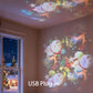 🌌Rotující LED Projektor