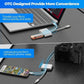 📇 Čtečka paměťových karet 3 v 1 s rozhraním USB-C – SD/MicroSD/USB, rychlost 5 Gb/s, hliníkové pouzdro – platba na dobírku ✨
