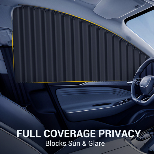 🚗 Univerzální stínítko do auta – balení po 2 kusech, blokuje 98 % UV záření, skládací konstrukce, silné přísavky – platba na dobírku ✨