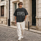 🔥 Tričko s potiskem Ježíše ve stylu Vintage Washed – 100 % bavlna, streetwearový styl, tričko s náboženským poselstvím – platba na dobírku 💪