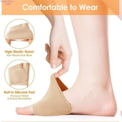 👠 Silikonové vložky do bot s rozestavovačem prstů – Úleva od bolesti při metatarsalgii a hallux valgus – Platba při převzetí 💪