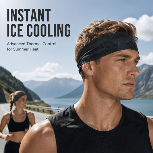 🏃 Protiskluzová sportovní čelenka na fitness – odvádí pot, silikonový úchyt, unisex – platba na dobírku ✨
