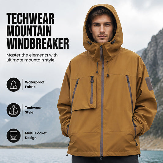 Unisex Waterproof Windproof Hardshell Jacket