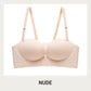 👙 Podprsenka push-up s neviditelnými ramínky a sponou vpředu – bezešvá, bez zadní části, samolepicí křídla, velikosti S–XXL – platba na dobírku ✨