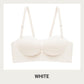 👙 Podprsenka push-up s neviditelnými ramínky a sponou vpředu – bezešvá, bez zadní části, samolepicí křídla, velikosti S–XXL – platba na dobírku ✨