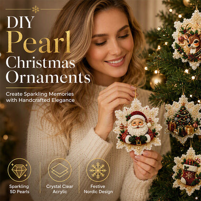 🎄 Rodinná DIY diamantová dekorace – vánoční tvoření