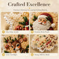 🎄 Rodinná DIY diamantová dekorace – vánoční tvoření